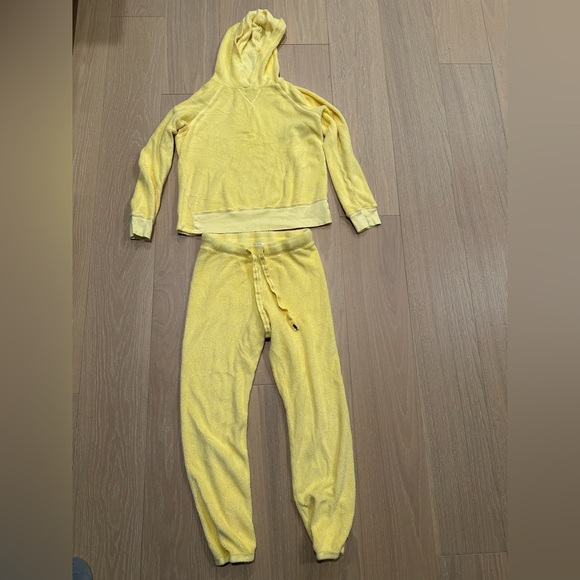 Stateside Tawny Sherpa Hoodie and Sweatpants Set XS - Picture 2 of 7